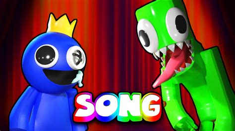 rainbow friends songs|rainbow friends animated song.